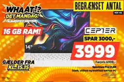 Power Cepter Spectrum Pro OLED Slank, stilfuld og kraftfuld bærbar PC tilbud