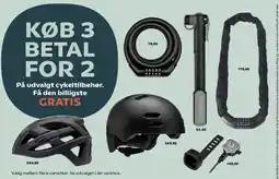Kvickly Cykeltilbehør - Køb 3 betal for 2 tilbud