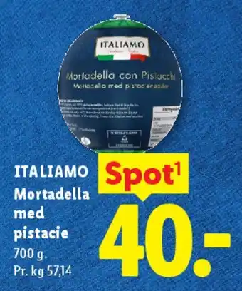 Lidl Mortadella med pistacie tilbud