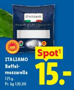 Lidl Buffel-mozzarella tilbud
