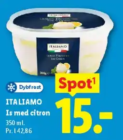 Lidl Is med citron tilbud