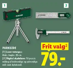 Lidl PARKSIDE måleværktøj og tilbehør tilbud
