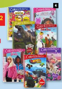 Lidl Color & Sticker Fun – 3D-male- og klistermærkebog tilbud