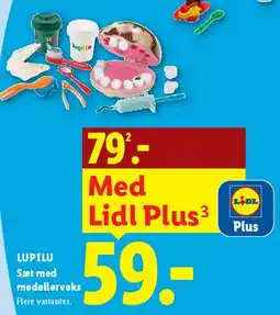 Lidl LUPILU sæt med modeller voks tilbud
