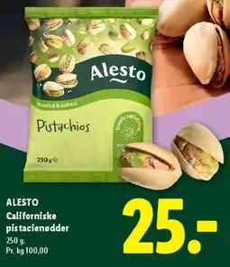 Lidl Californiske pistacienødder tilbud