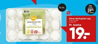 Bilka Dava økologiske æg tilbud