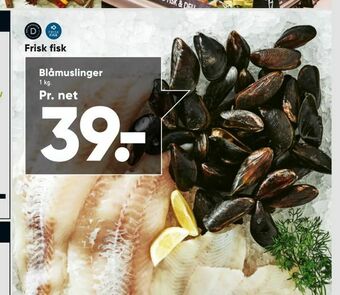 Bilka Blåmuslinger tilbud