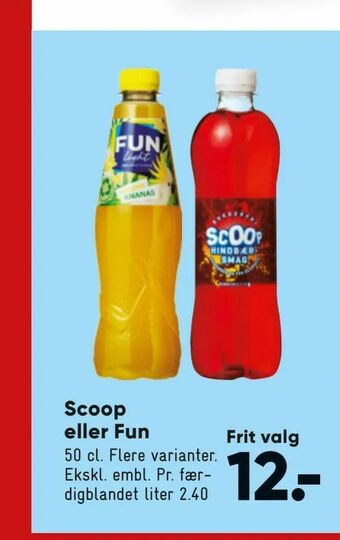 Bilka Scoop eller Fun tilbud