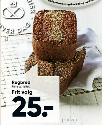 Bilka Rugbrød tilbud