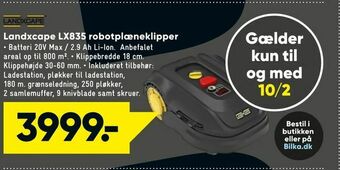 Bilka Landxcape LX835 robotplæneklipper tilbud