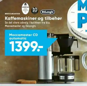 Bilka Kaffemaskiner og tilbehør tilbud