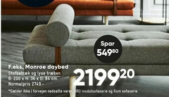 Bilka Monroe daybed tilbud