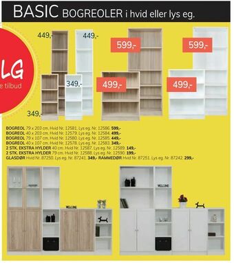 Daells Bolighus BASIC BOGREOLER tilbud