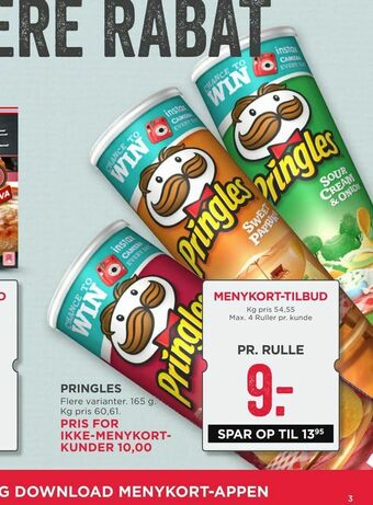 MENY Pringles tilbud