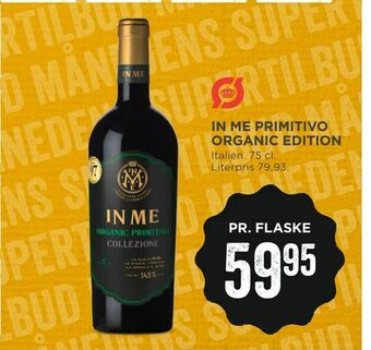 In me primitivo organic edition