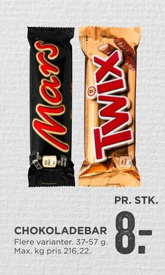 MENY Chokoladebar tilbud