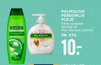 MENY Palmolive personlig pleje tilbud
