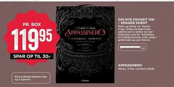 MENY Appassinero tilbud