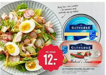 MENY Glyngøre makrel eller tun tilbud