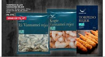 MENY Torpedo eller vannamei rejer tilbud