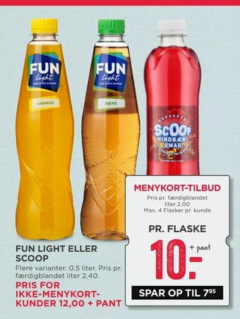 MENY Fun light eller scoop tilbud