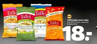 Netto Taffel giga-pose chips tilbud