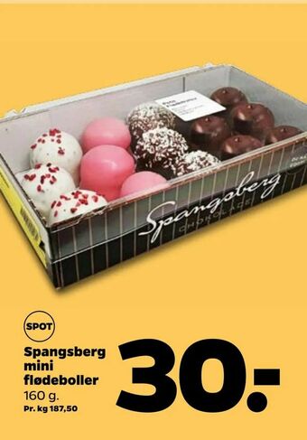 Netto Spangsberg mini flødeboller tilbud