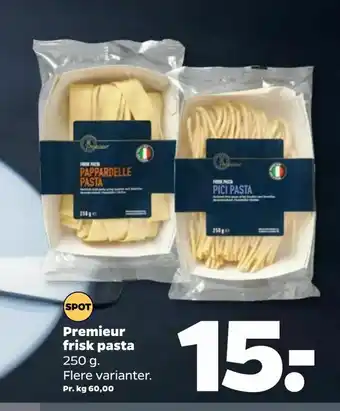 Netto Premieur frisk pasta tilbud