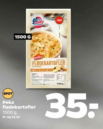 Netto Peka flødekartofler tilbud