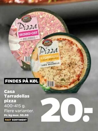Casa Tarradellas pizza