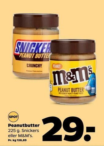 Netto Peanutbutter tilbud