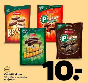 Netto Carletti skum tilbud