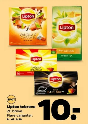 Netto Lipton tebreve tilbud