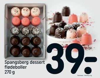 REMA 1000 Spangsberg dessert flødeboller tilbud
