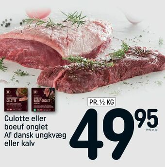 REMA 1000 Culotte eller boeuf onglet Af dansk ungkvæg eller kalv tilbud