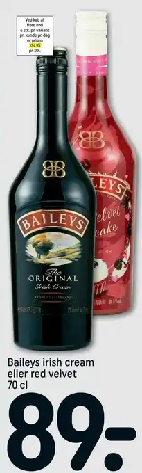 REMA 1000 Baileys irish cream eller red velvet tilbud