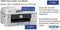 CBC Brother MFC-J6760DW alt-i-én A3 Printer tilbud