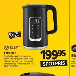Din Isenkræmmer Elkedel tilbud