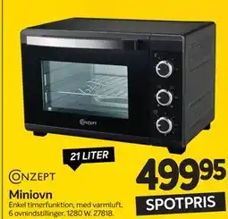 Din Isenkræmmer Miniovn tilbud