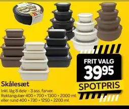 Din Isenkræmmer Skålesæt tilbud
