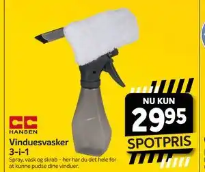 Vinduesvasker 3-i-1