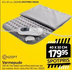 Din Isenkræmmer ONZEPT Varmepude tilbud