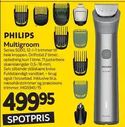 Din Isenkræmmer PHILIPS Multigroom tilbud