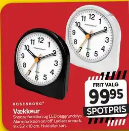 Din Isenkræmmer Vækkeur tilbud