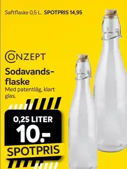 Din Isenkræmmer Sodavands-flaske tilbud