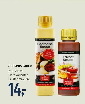 Føtex Jensens sauce tilbud