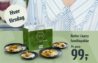 Føtex Boller i karry familiepakke tilbud