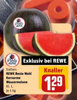 REWE DE REWE Beste Wahl Kernarme Wassermelone tilbud