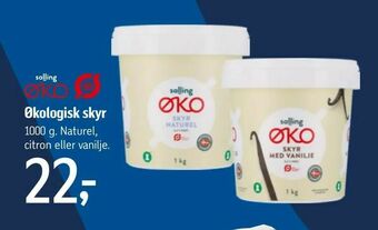 Føtex Økologisk skyr tilbud