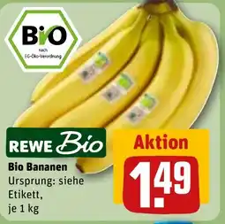 REWE DE Bio Bananen tilbud